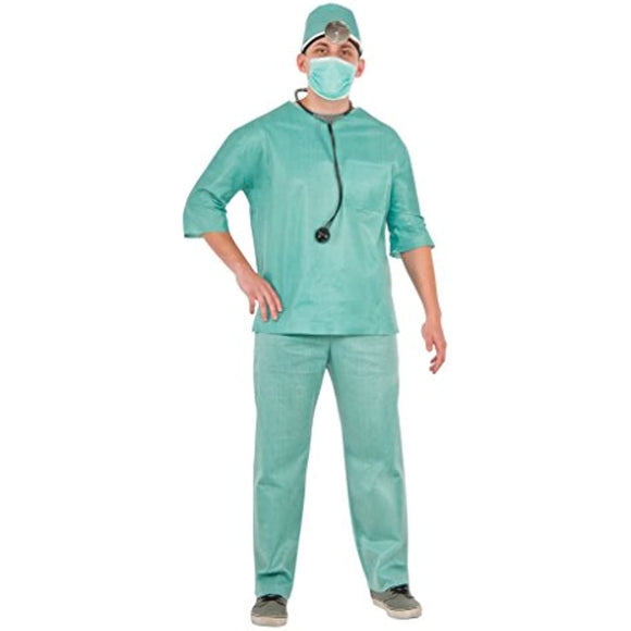 Rubie's mens Doctor, Complete Adult Value Costume Party Supplies, Multicolor,