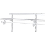 ClosetMaid 2801 ShelfTrack 30-Inch Standard, White