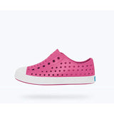Native Shoes, Jefferson Child, Kids Lightweight Sneaker, Hollywood Pink/Shell White, 2 M US Little Kid