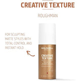 Goldwell StyleSign Creative Texture Roughman 4 Matte Cream Hair Paste for Texture and Body, 100mL