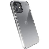 Speck Products Presidio Perfect-Clear Ombre iPhone 12 Mini Case, Clear/Atmosphere Fade