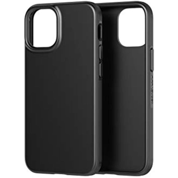 tech21 Evo Slim Phone Case for Apple iPhone 12 Mini 5G with 8 ft. Drop Protection, Charcoal Black
