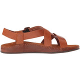 Chaco Women's Wayfarer Sandal, Rust, 6