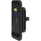 mophie Wireless Charging Car Vent Mount for mophie cases with Charge Force wireless power � Black