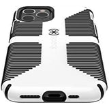 Speck CandyShell Grip iPhone 11 Pro Case, White/Black (128835-1909)