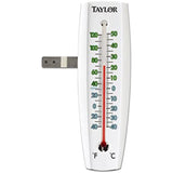Taylor Hi-Lite Weather Resistant Easy-to-Read Window/Wall Thermometer