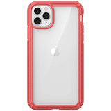 Speck Products Presidio V-Grip iPhone 11 PRO Max Case, Clear/Parrot Pink