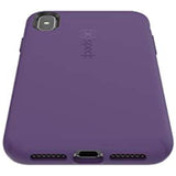 Speck Products CandyShell Fit iPhone Xs Max Case, Pennant Purple/Pennant Purple