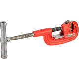 RIDGID 32820 Model 2-A Heavy-Duty Pipe Cutter, 1/8-inch to 2-inch Steel Pipe Cutter,Red,Small