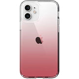 Speck Products Presidio Perfect-Clear Ombre iPhone 12, iPhone 12 Pro Case, Clear/Vintage Rose