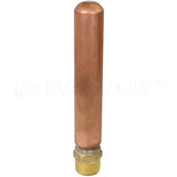 Supply Giant IS-D-1NQU Type C Straight Lead Free Water Arrestor with 3/4" Threaded Male NPT Connection, Brass
