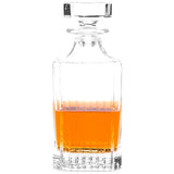 RCR Crystal Glassware Timeless Square Whisky / Wine Decanter, 26oz