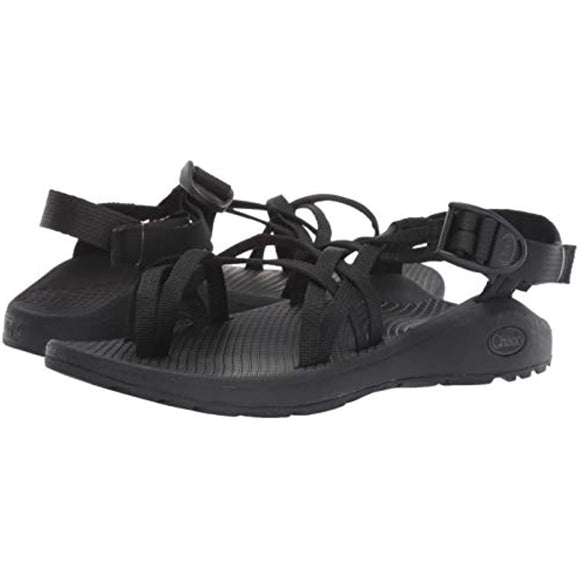 Chaco Women's Zcloud X2 Sandal, Solid Black, 7 Wide
