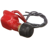 Seachoice 2-Position Off/Momentarily On Push Button Switch, 6-36V, 18 Gauge Wire Leads