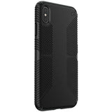 Speck Products Presidio Grip iPhone XS Max Case, Black/Black
