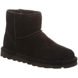 BEARPAW Women's Alyssa Black Size 7 | Women's Ankle Boot | Women's Slip On Boot | Comfortable Winter Boot