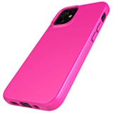 tech21 Evo Slim Phone Case for Apple iPhone 12 Mini 5G with 8 ft. Drop Protection, Mystical Fuchsia