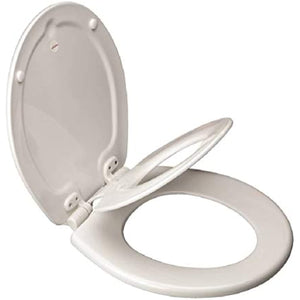 Bemis, Whit 88slow-000 Round Toilet Seat, White