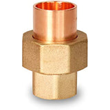 Supply Giant DDDV0100 1" Nominal Size Lead Free Copper Straight Union with Sweat Sockets for Use with 1-1/8" OD Copper Pipe