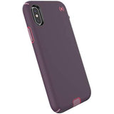 Speck Products Compatible Phone Case for Apple iPhone Xs/iPhone X, Presidio Sport Case, Vintage Purple/Pitaya Pink/Cattleya Pink