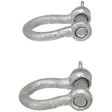Seachoice Galvanized Anchor Shackle, 5/16 in, 1,650 Lbs. Max Load, Pack of 2