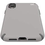 Speck Products Presidio2 PRO Case, Compatible with iPhone XR, Cathedral Grey/Graphite Grey/White