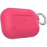 Speck Products Presidio PRO Airpods PRO Case, Goji Berry Pink/Silk Scarf Red (137842-9237)