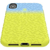 Speck Products CandyShell Fit iPhone Xs Max Case, Periwinkle Ombre Antifreeze Yellow/Antifreeze Yellow