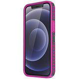 Speck Products CandyShell Pro Grip iPhone 12 Mini Case, Slate Grey/It’s a Vibe Violet (137595-9230)