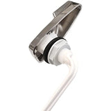 Toilet Handle Replacement. Fits Gerber Toilet Tanks. Polished Chrome, 10 inch Rod, Can be Cut to 8� 6� 4� (Chrome)