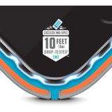 Speck Products Compatible Phone Case for Apple iPhone Xs and iPhone X, Presidio Sport Case, Wave Teal/Tart Pink/Gunmetal Grey