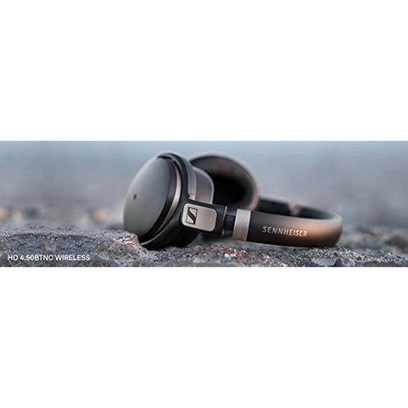 Sennheiser HD 4.50 BTNC Bluetooth Wireless Headphones with Active Noise Cancellation, Black and Silver (Discontinued by Manufacturer)