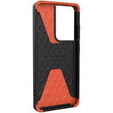URBAN ARMOR GEAR UAG Designed for Samsung Galaxy S21 Ultra Case Black Sleek Ultra-Thin Shock-Absorbent Civilian Protective Cover, [6.8 inch Screen]