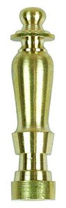 JANDORF Specialty Hardware 60100 2" Brass Spindle Finial