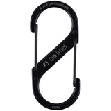 S-Biner, Size 3, Black ( 6 pack )