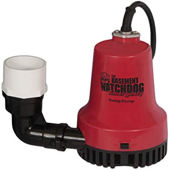 Basement Watchdog BWE 1000 Gallons Per Hour Basement Watchdog Emergency Back-Up Sump Pump