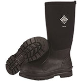 Muck Chore Classic Men's Rubber Work Boots,Black,Men's 12 M US / Women's 13 M US