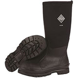 Muck Chore Classic Men's Rubber Work Boots,Black,Men's 8 M US / Women's 9 M US