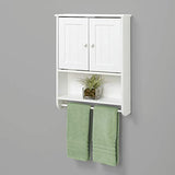 Zenna Home Cottage, Wall Cabinet, White