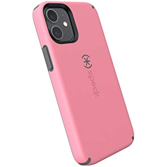 Speck Products CandyShell Pro iPhone 12 Mini Case, Vintage Rose/Moody Grey (137593-9234)