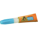 Gorilla Super Glue Tube, 3 Gram, Clear, (Pack of 1)