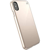 Speck Products Presidio Metallic iPhone Xs Max Case, Nude Gold Metallic/Nude