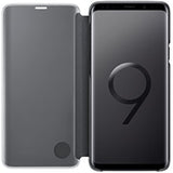 Samsung Galaxy S9+ S-View Flip Case with Kickstand, Black