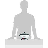 BLACK+DECKER Rice Cooker, 6-cup, White