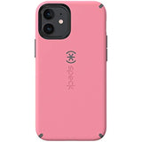 Speck Products CandyShell Pro iPhone 12 Mini Case, Vintage Rose/Moody Grey (137593-9234)