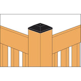 Simpson Strong-Tie Outdoor Accents Decorative Post Cap for 6x6 Post