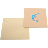 Handmade 3D Pop Up Cards - Marlin Handmade Pop Up Greeting Card for Your Loved Ones, Wedding Anniversary Card for Couple, Valentine Day, Happy Birthday Cards