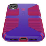 Speck Products CandyShell Grip iPhone XR Case, Ultraviolet Purple/Ruby Red