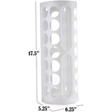 Grocery Bag Storage Holder - Large Bag Dispenser will Neatly Store Plastic Shopping Bags and Keep them Handy for Reuse. Access Holes Make Adding or Retrieving Bags Simple and Convenient. (2-Pack)