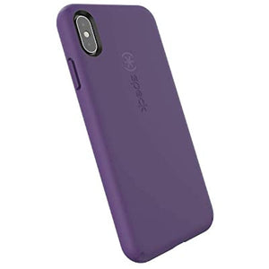 Speck Products CandyShell Fit iPhone Xs Max Case, Pennant Purple/Pennant Purple